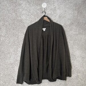 Tweeds Italian 100% Merino Wool Sweater Cardigan Women's‎ Large